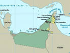 Карта Эмират
